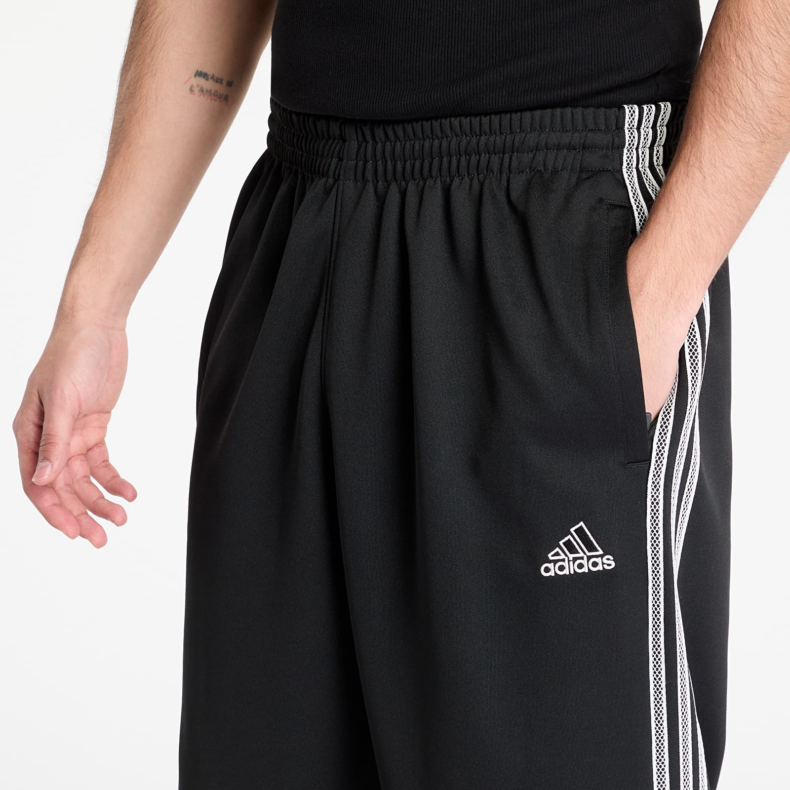 Spodnie dresowe męskie adidas Track Pant Black/ Black