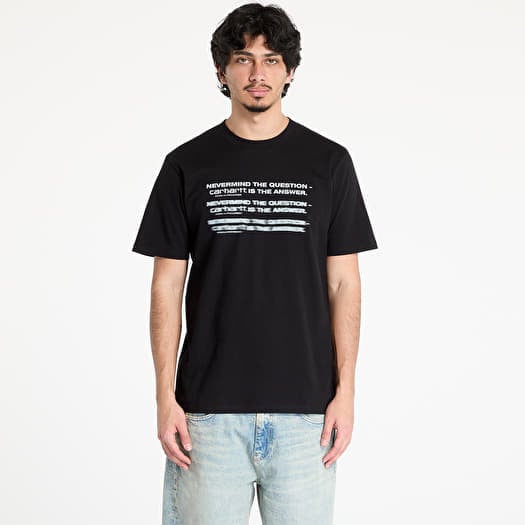Тениска Carhartt WIP S/S Nevermind T-Shirt UNISEX Black/ White