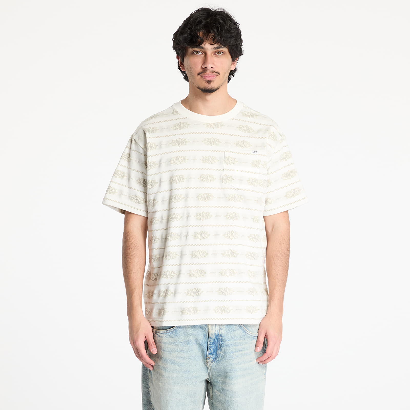 Men's T-shirts Vans LX Shorebreak SS Knit Marshmallow