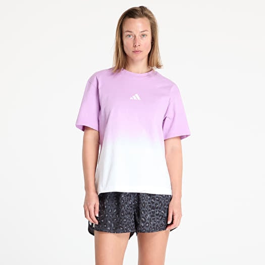 T-shirt adidas All Szn Loose Dip Dye T-Shirt White/ Bliss Lilac