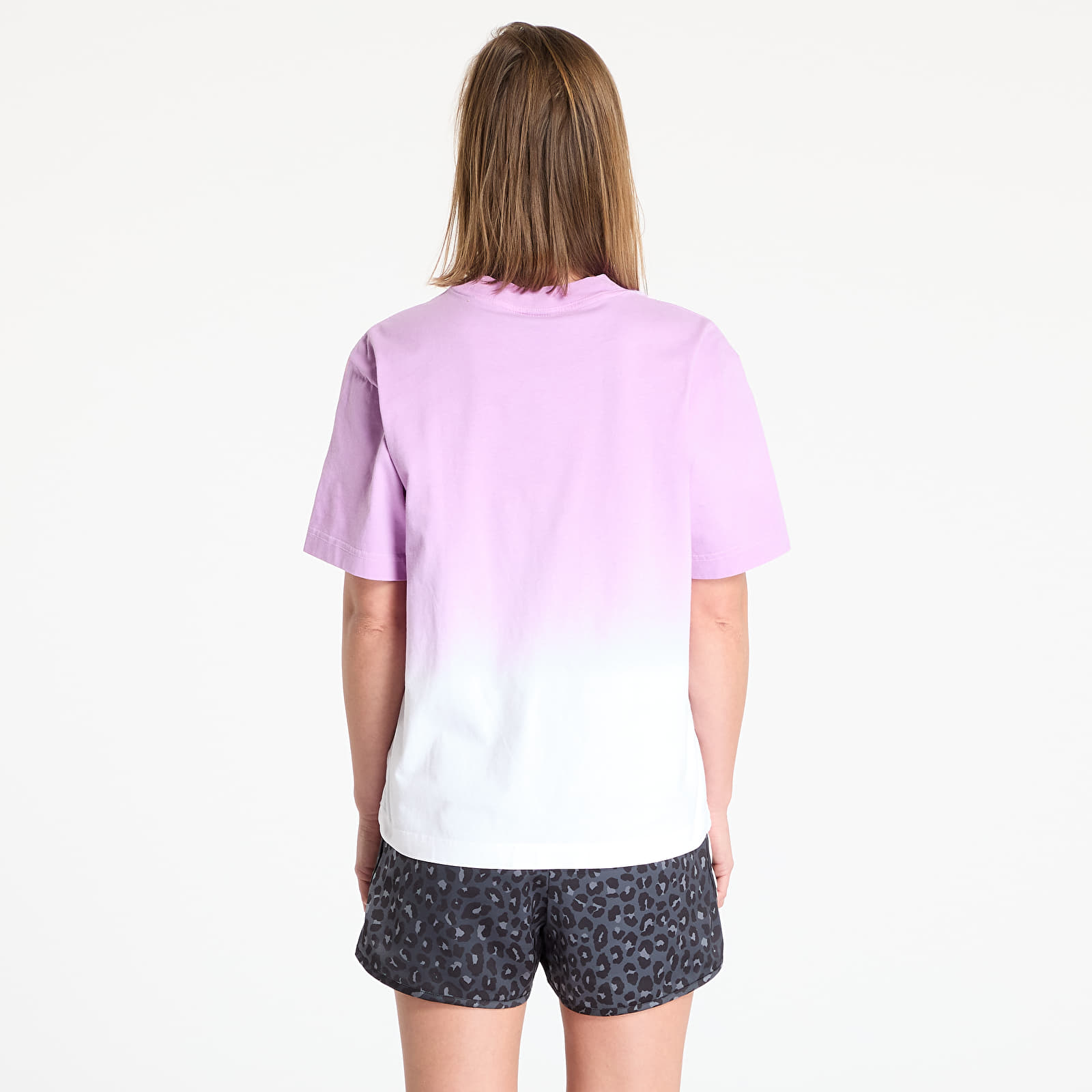 Camisetas adidas All Szn Loose Dip Dye T-Shirt White/ Bliss Lilac