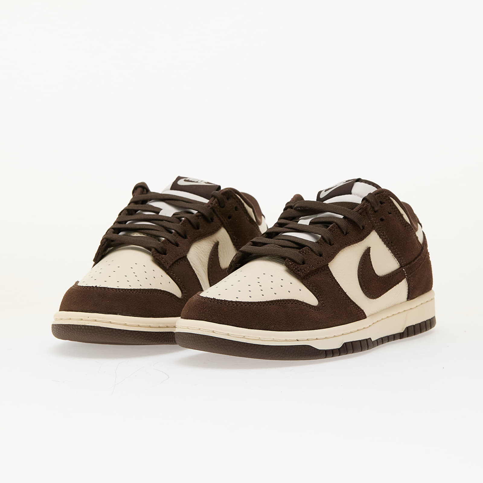 Meeste tossud ja kingad Nike Dunk Low Retro Se Leather/Suede Pale Ivory/ Baroque Brown-Pale Ivory