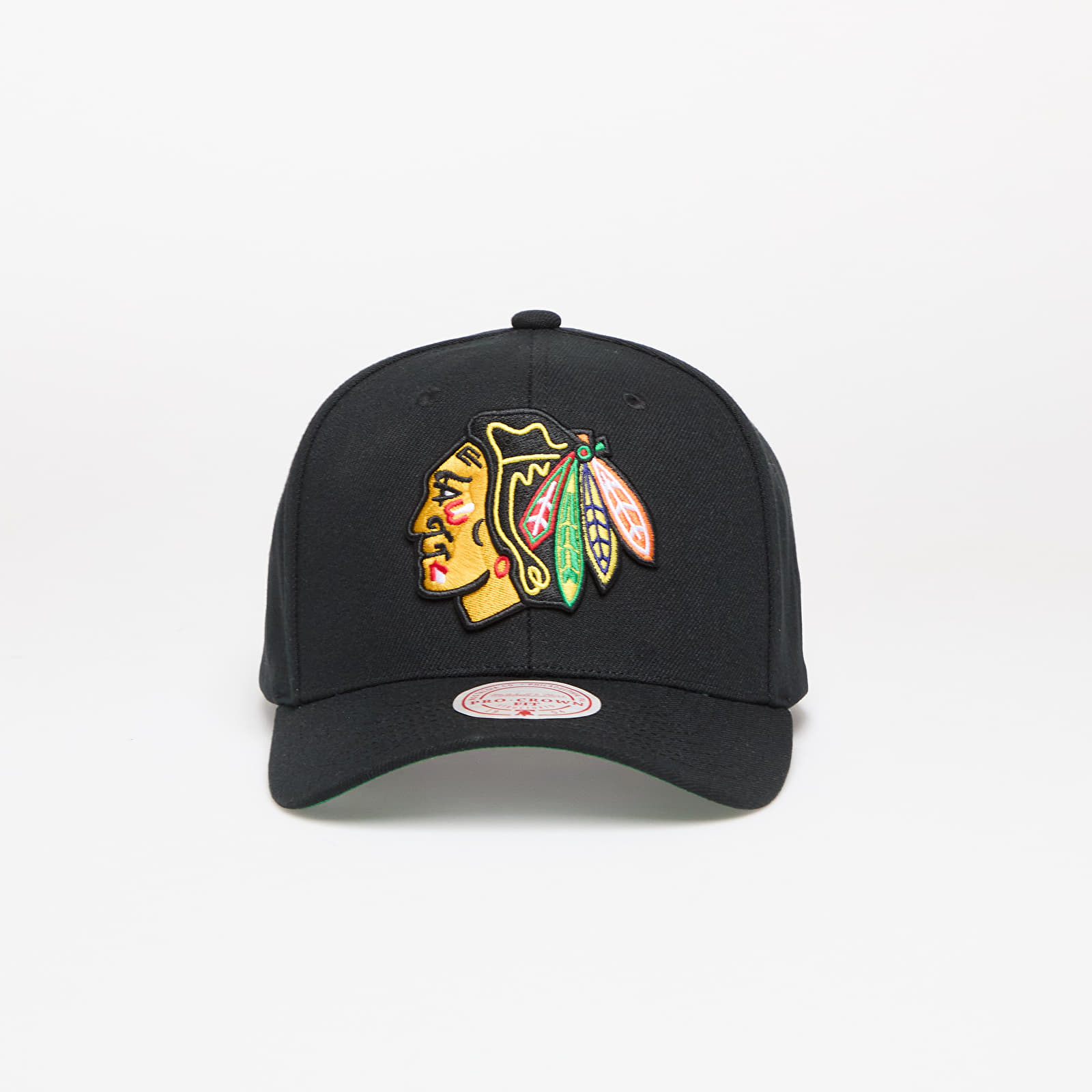 Caps Mitchell & Ness NHL Team Ground 2.0 Pro Snapback Blackhawks Black
