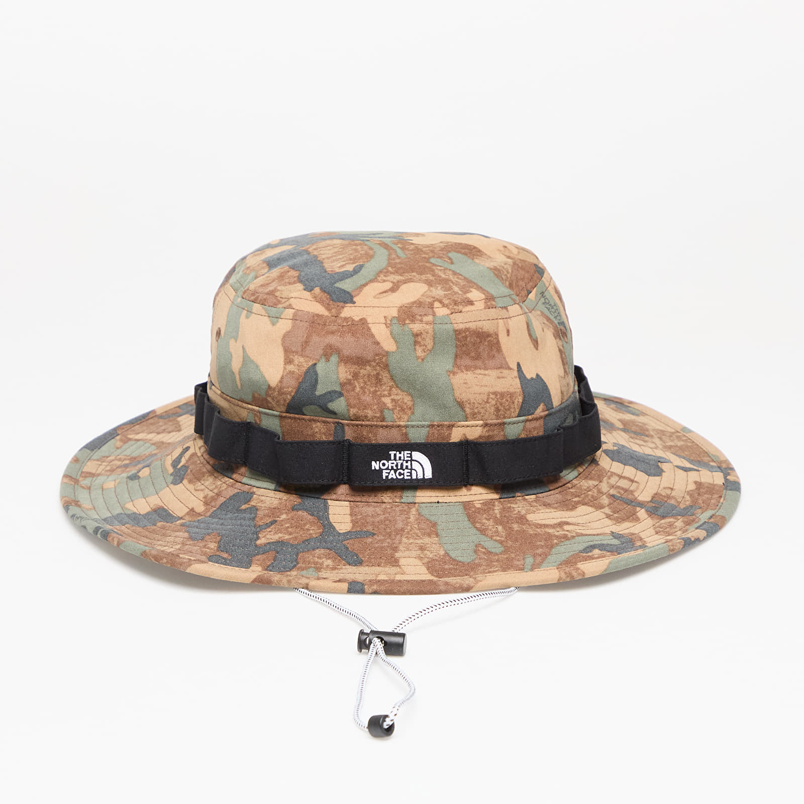 Klobuki The North Face Class V Brimmer Kelp Tan TNF Camo Print