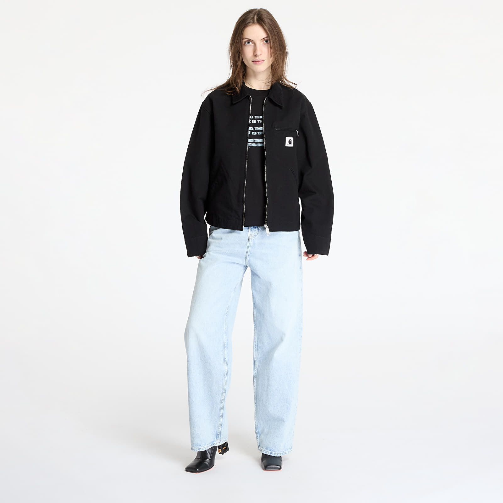 Naiste jakid Carhartt WIP W' OG Detroit Jacket Black/ Black