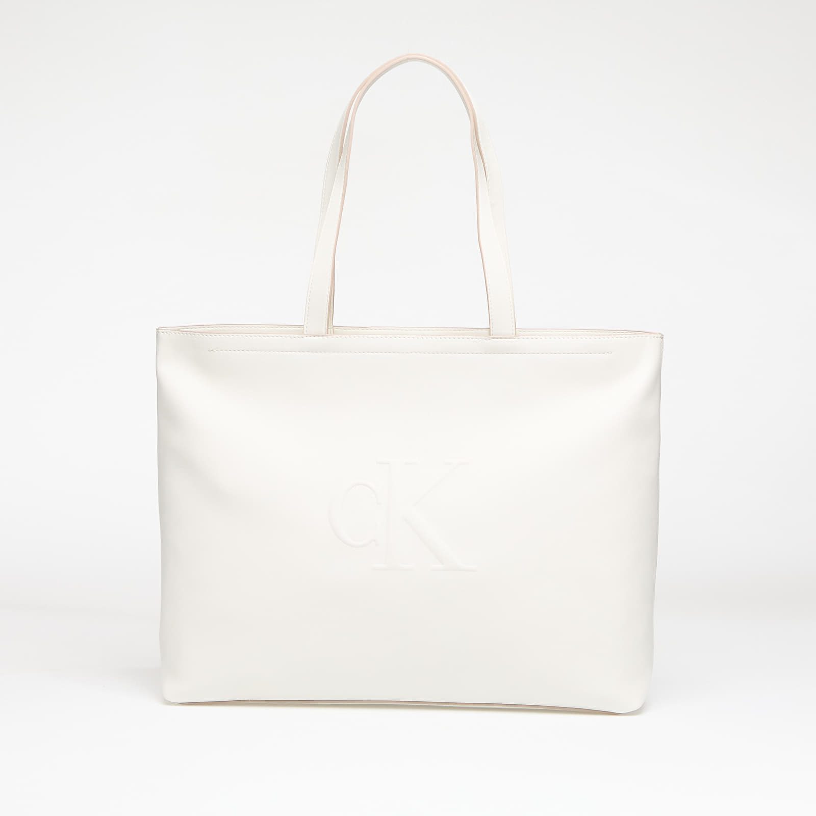 Õlakotid Calvin Klein Jeans Sculpted Slim Tote Lily White