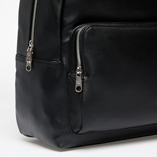 calvin klein backpack mens leather Mens Backpack Calvin Klein Backpack Leather Black Calvin Klein Jeans Mono  Logo Backpack Black Queens