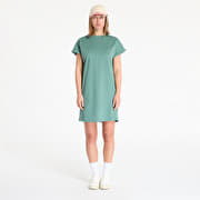 Urban Classics Ladies Organic Cotton Cut On Sleeve Tee Dress Green
