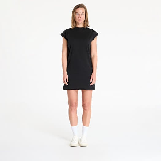Urban Classics Ladies Turtle Extended Shoulder Dress Black