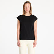 Urban Classics Ladies Organic Extended Shoulder Tee Black