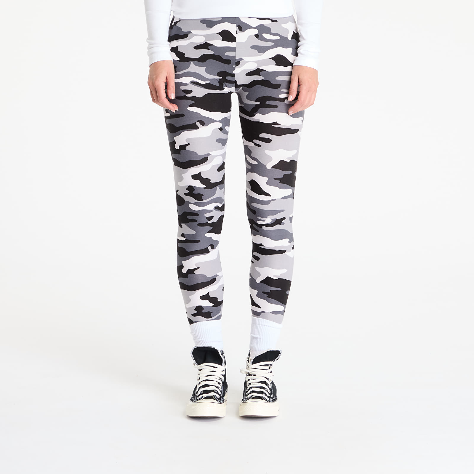 Leggings  Urban Classics Ladies Camo Leggings Camo White