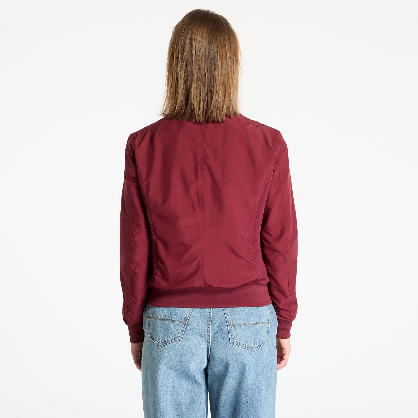 Bundy Urban Classics Ladies Light Bomber Jacket Wine