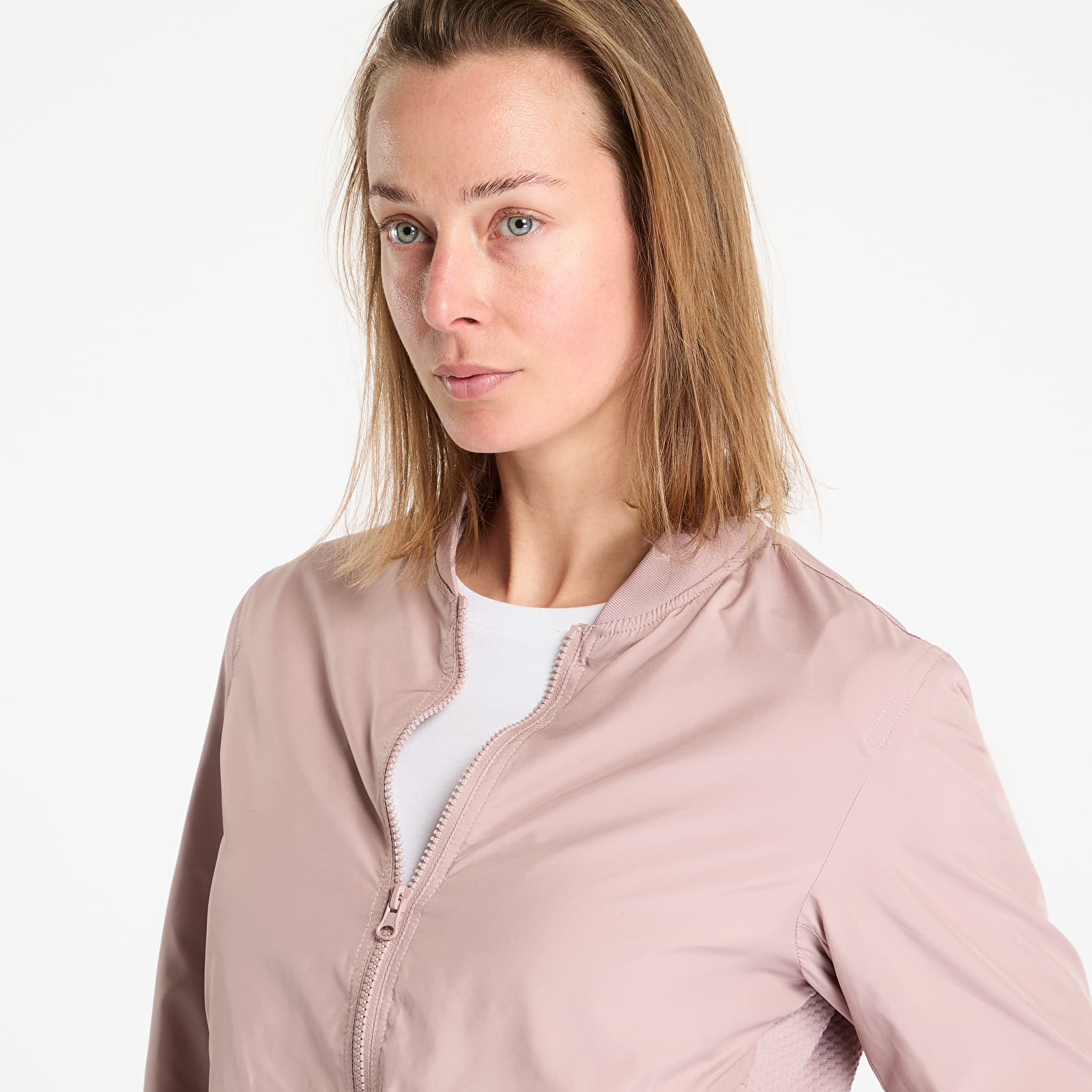 Bundy Urban Classics Ladies Light Bomber Jacket Purple