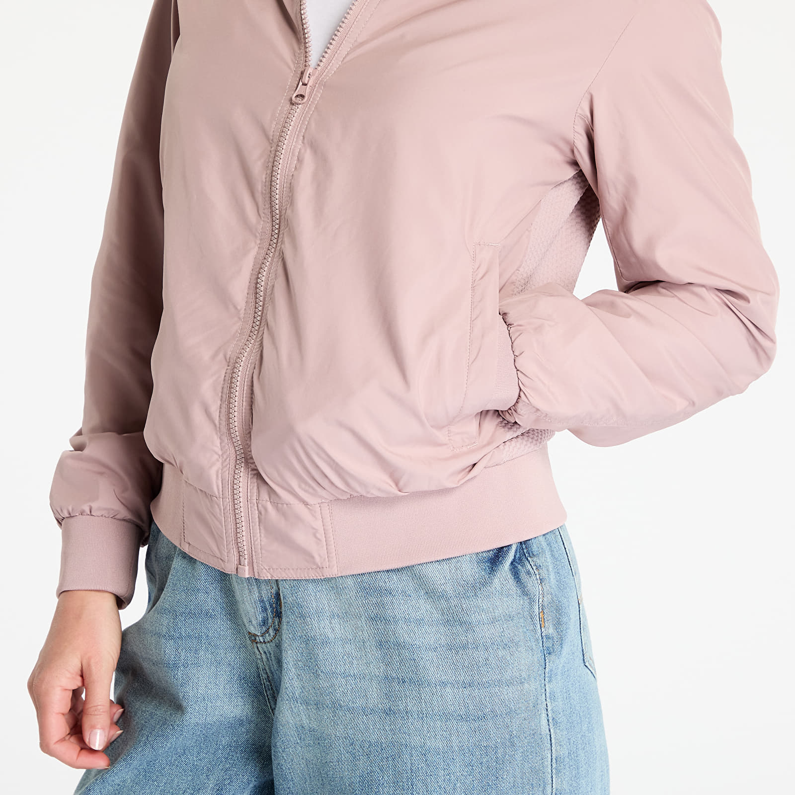 Bundy Urban Classics Ladies Light Bomber Jacket Purple