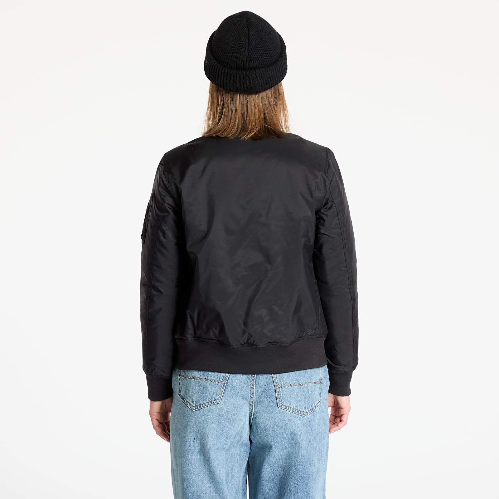 Jakne Urban Classics Ladies Basic Bomber Jacket Black