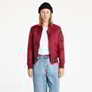 Urban Classics Ladies Basic Bomber Jacket Wine