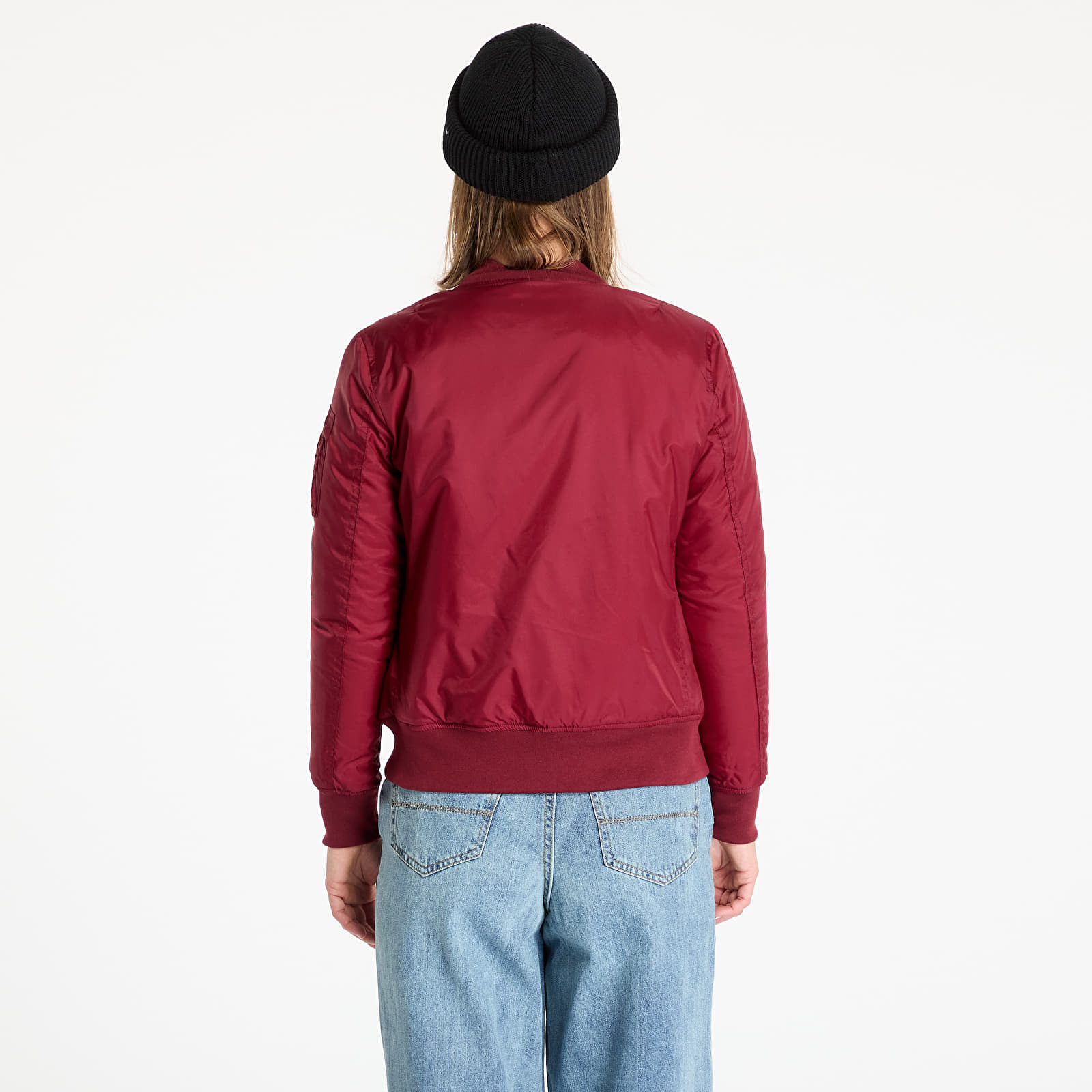 Jackets Urban Classics Ladies Basic Bomber Jacket Wine