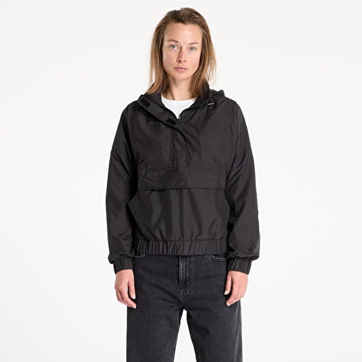Windjacke Urban Classics Ladies Panel Pull Over Jacket Black