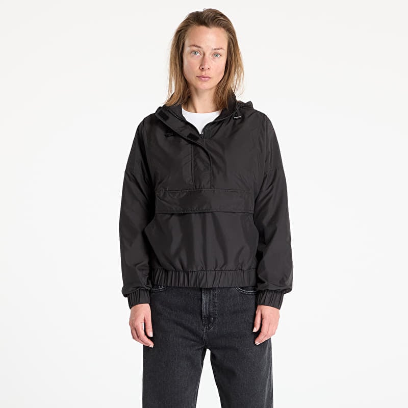 Vetrovka Urban Classics Ladies Panel Pull Over Jacket Black