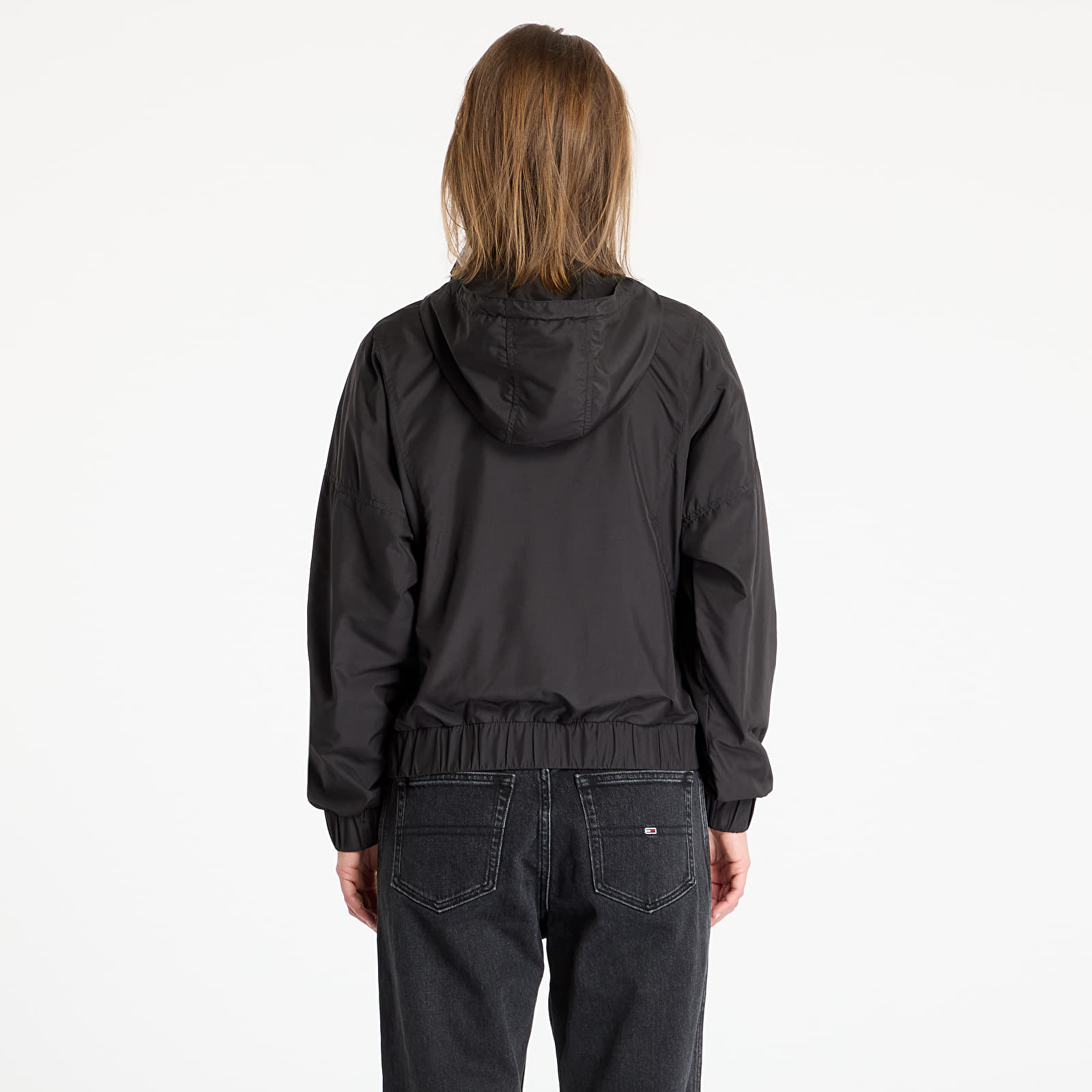 Windbreakers Urban Classics Ladies Panel Pull Over Jacket Black