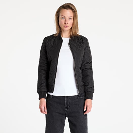 Jacka Urban Classics Ladies Diamond Quilt Nylon Jacket Black