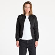 Urban Classics Ladies Diamond Quilt Nylon Jacket Black