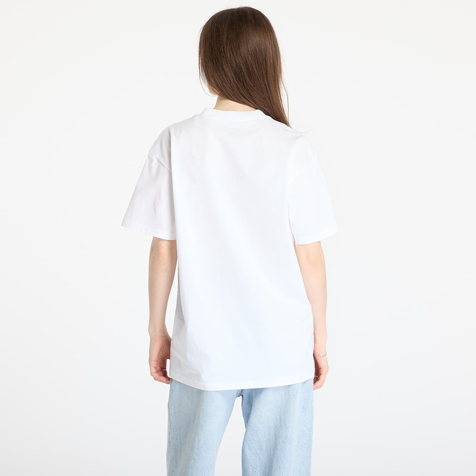 Moške majice Carhartt WIP S/S Drip Script T-Shirt UNISEX White