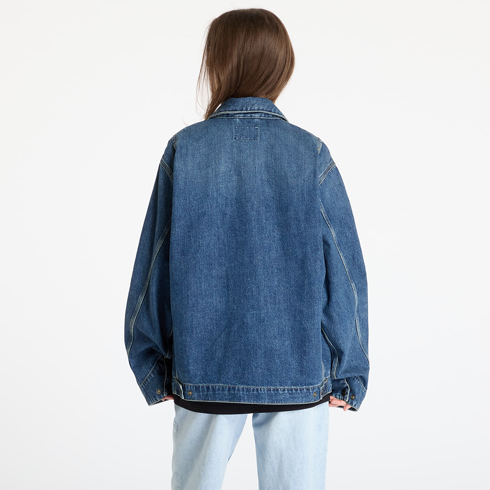 Chaquetas de hombre Carhartt WIP OG Detroit Jacket UNISEX Blue Dark Used Wash