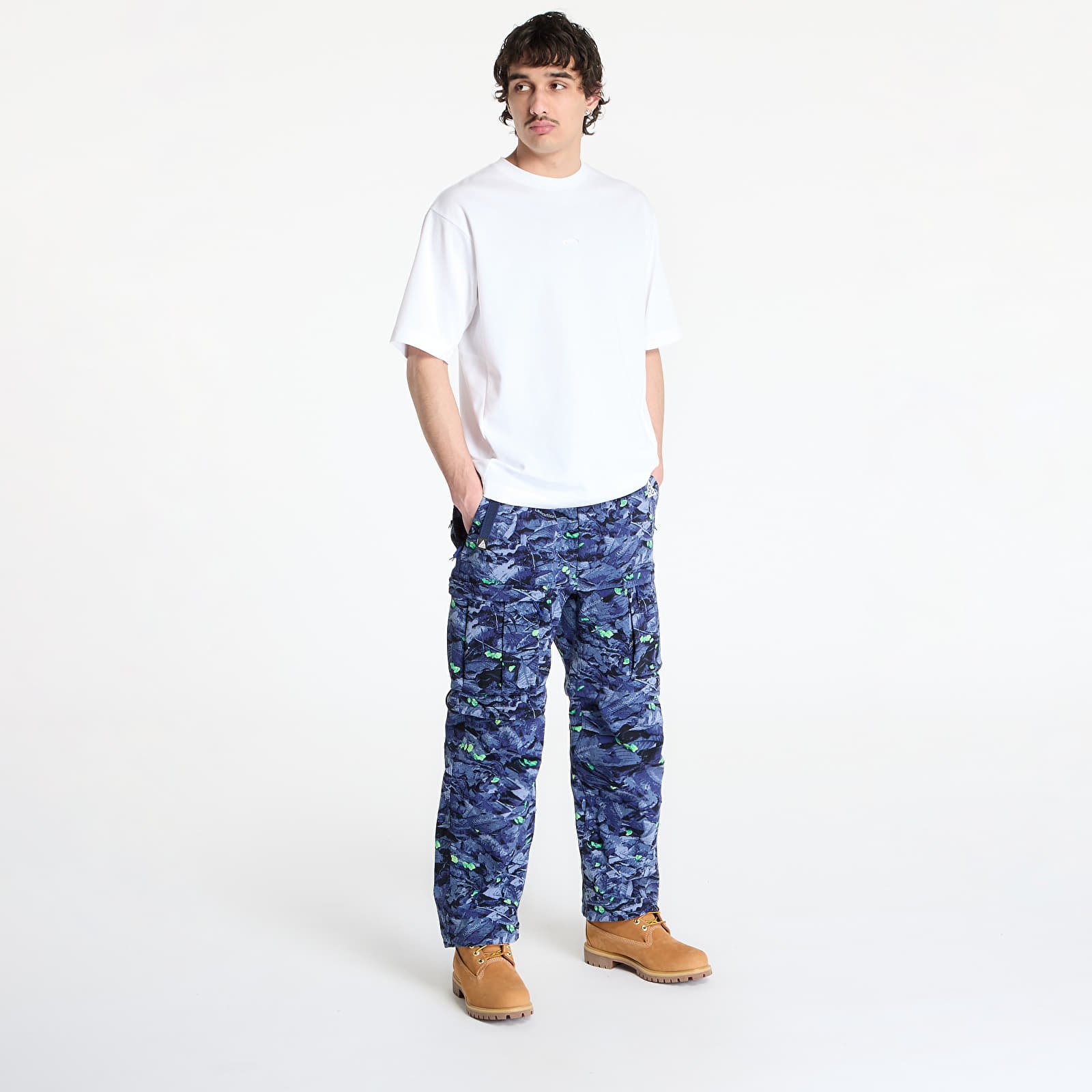 Pantalones de hombre Nike ACG "Smith Summit" Water-Repellent UV Cargo Pants Midnight Navy/ Blue Void/ Summit White
