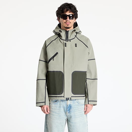 Casaco Nike Tech Men's Storm-FIT Hooded Rain Jacket Light Army/ Black