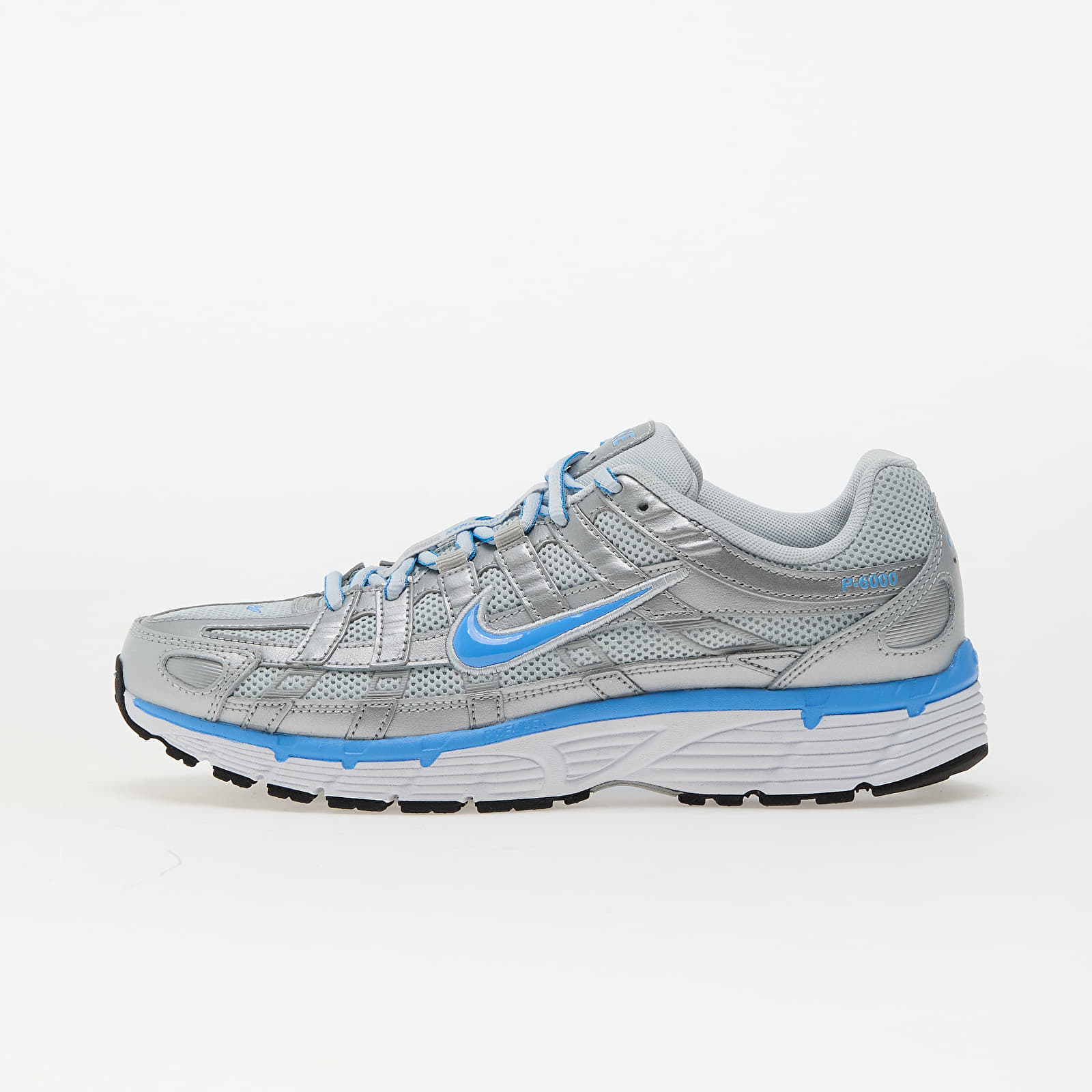 Baskets et chaussures pour hommes Nike P-6000 Mtlc Platinum/ University Blue