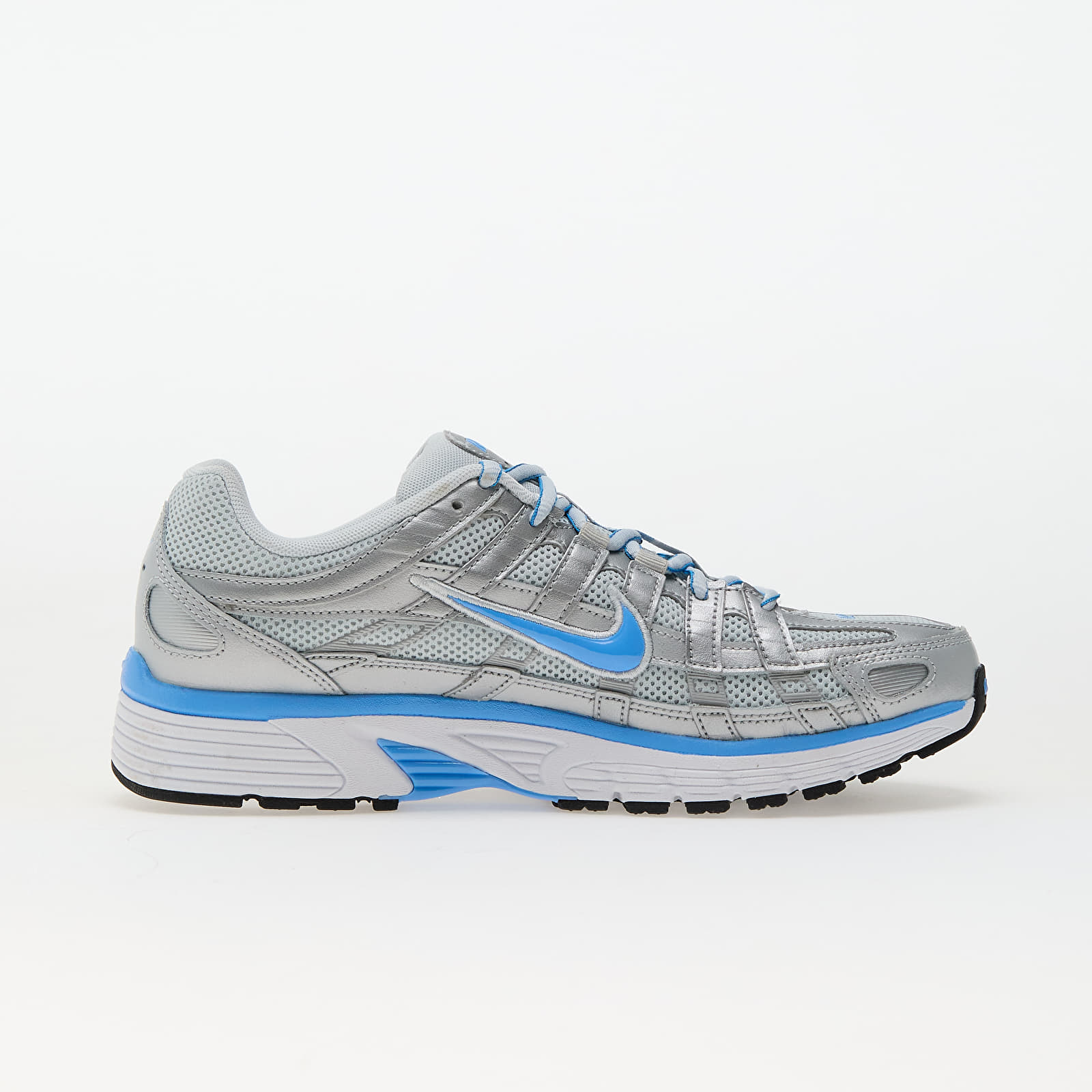 Baskets et chaussures pour hommes Nike P-6000 Mtlc Platinum/ University Blue