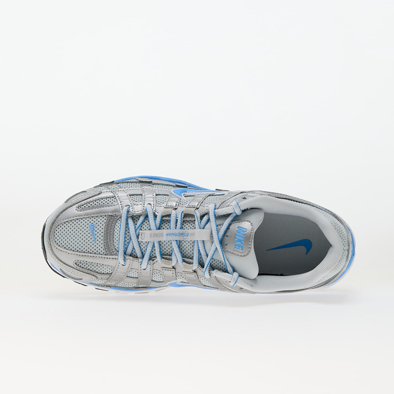 Baskets et chaussures pour hommes Nike P-6000 Mtlc Platinum/ University Blue