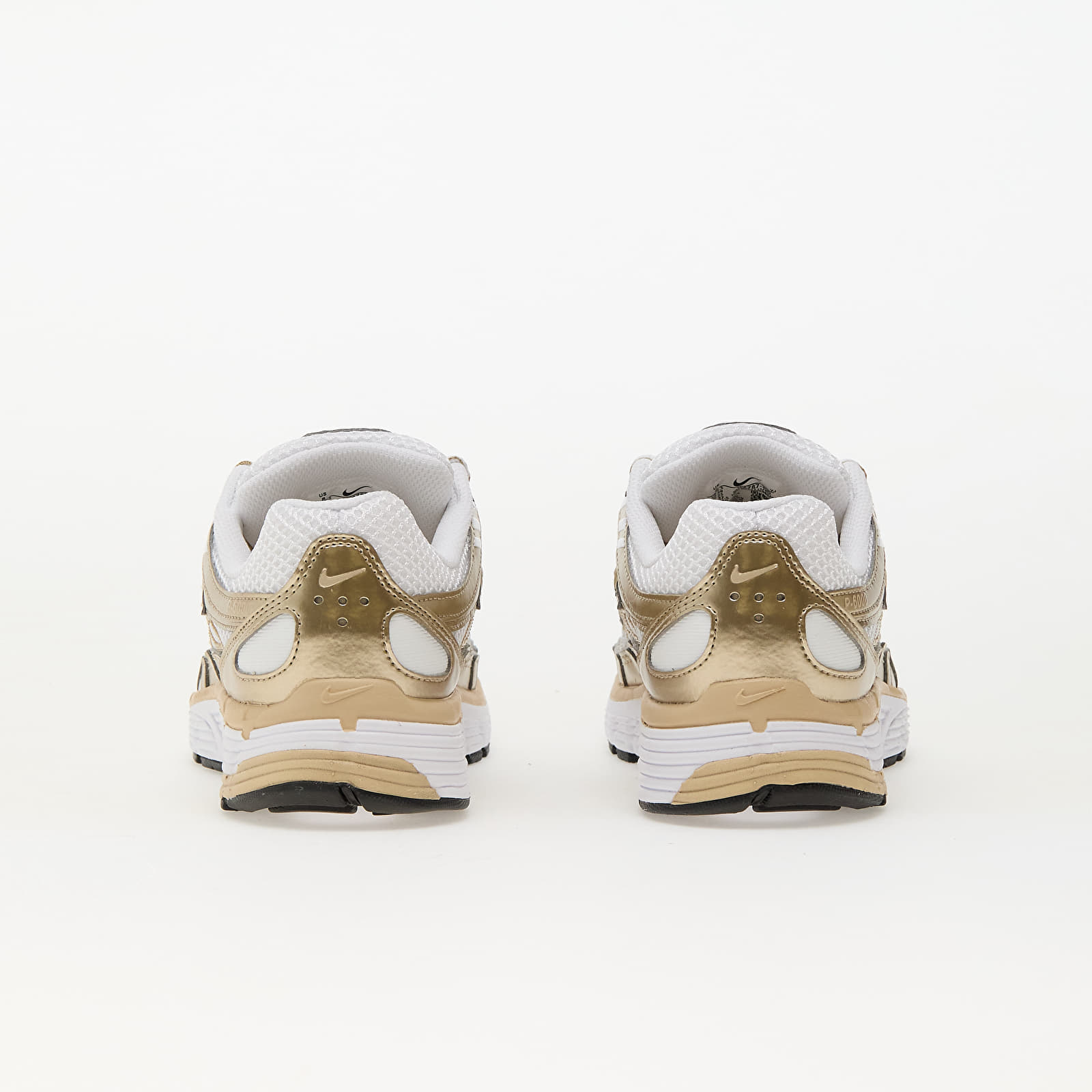 Women's sneakers and shoes Nike W P-6000 Gld White/ Black-Grain-Mtlc Gold Grain