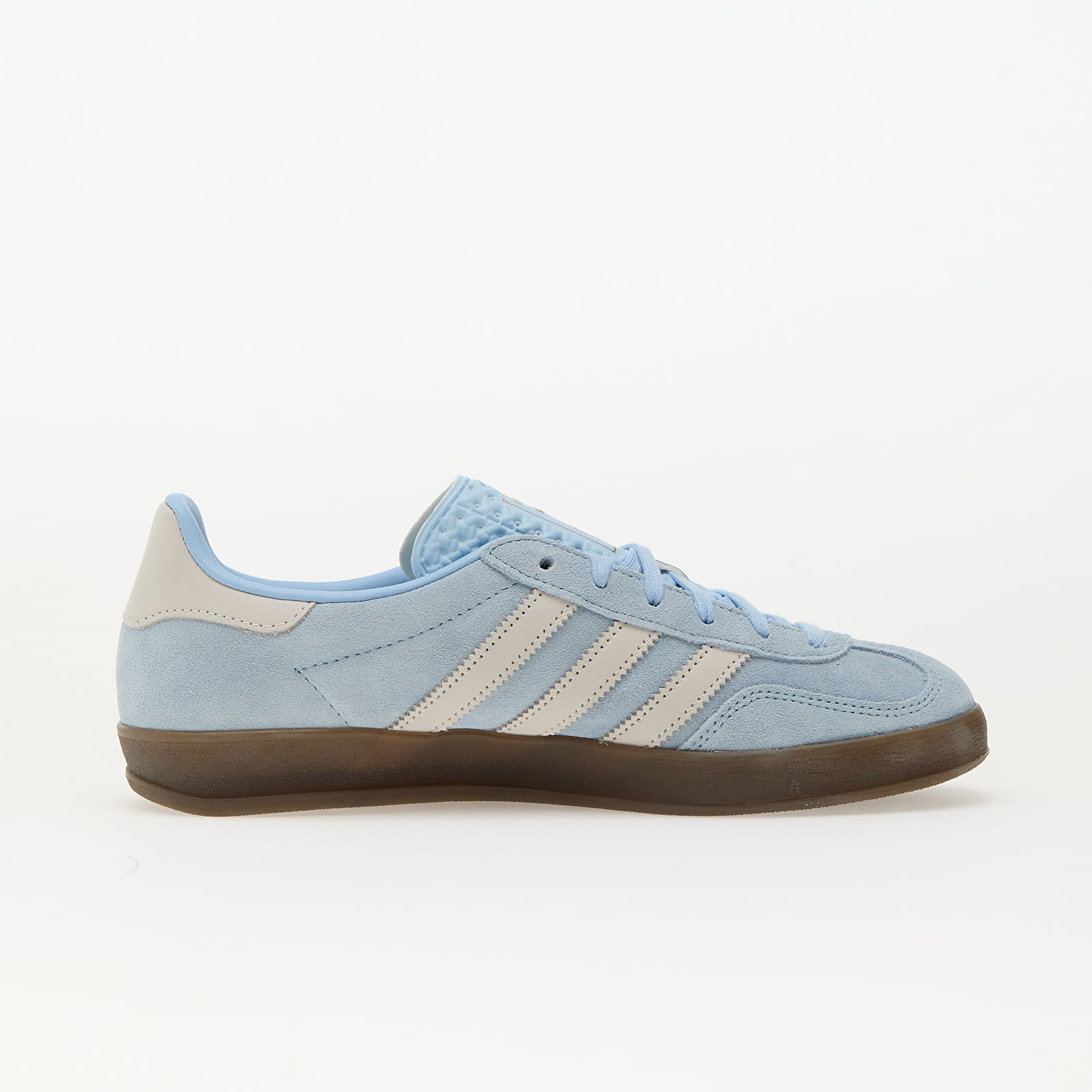 Women's sneakers and shoes adidas Gazelle Indoor W Clear Sky/ Off White/ Gum5