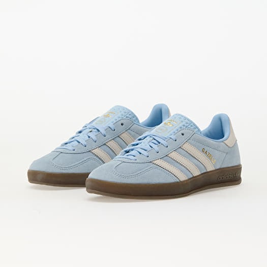 adidas Gazelle Indoor W Clear Sky/ Off White/ Gum5 | Queens adidas Gazelle Indoor W Clear Sky/ Off White/ Gum5 | Queens