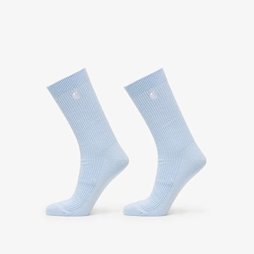 Carhartt WIP Madison Socks 2-Pack Air Sky/ White