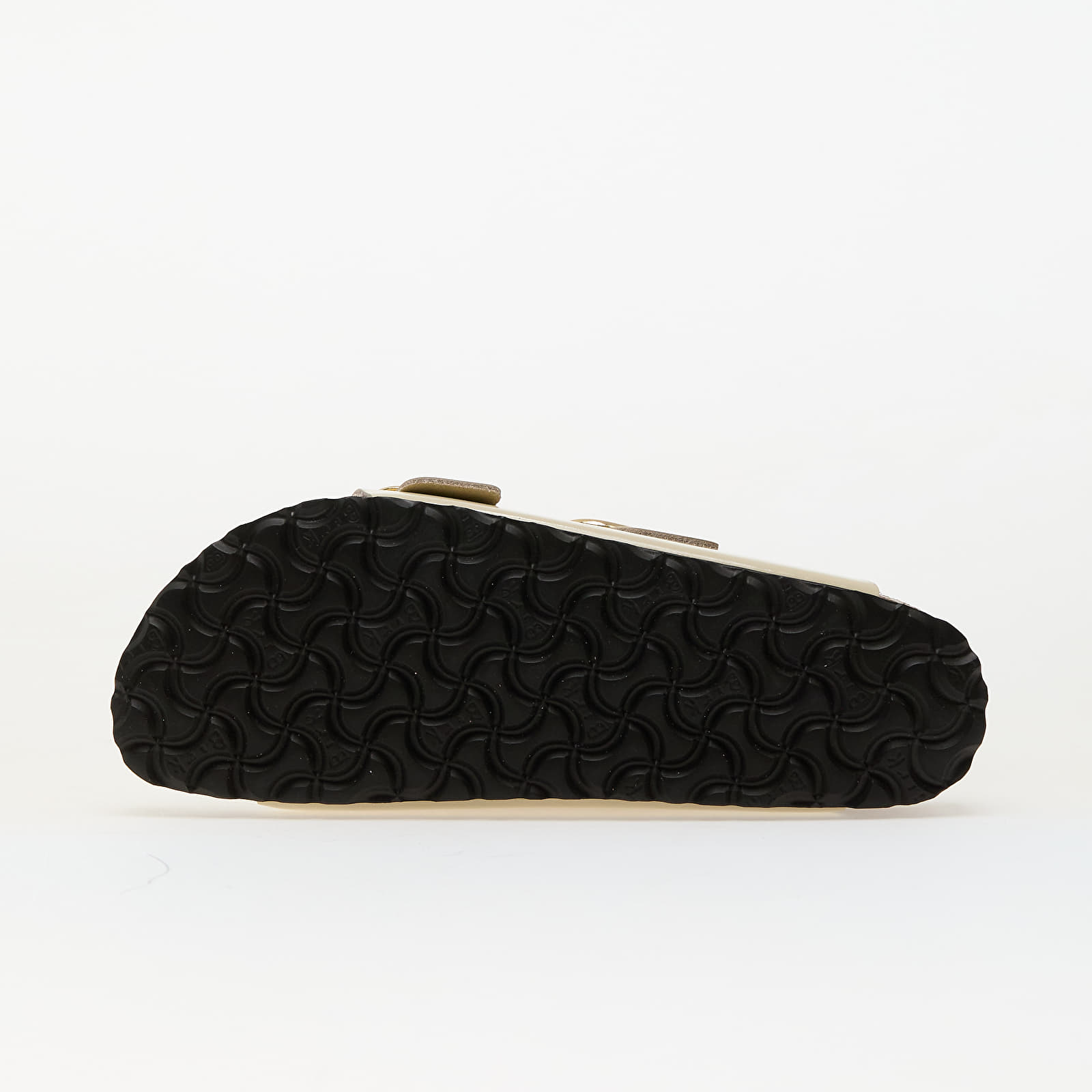 Дамски кецове и обувки Birkenstock Arizona Big Buckle Natural Leather Patent High-Shine Ecru