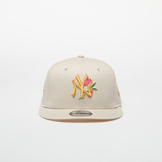 Hette New Era MLB New York Yankees  9FIFTY Snapback Adjustable Cap Floral Cream