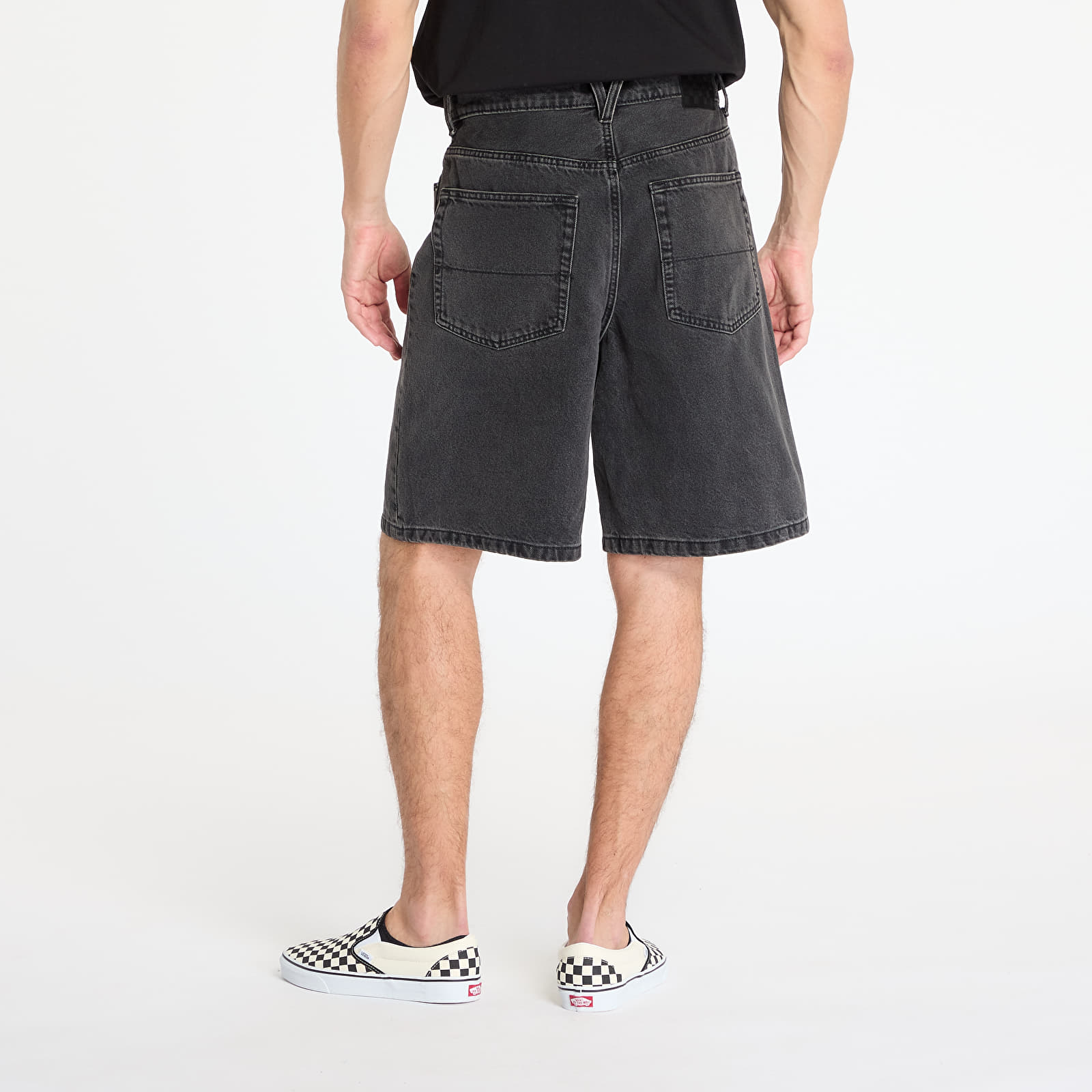 Pantalones cortos para hombre Vans Check-5 Baggy Denim Shorts Black
