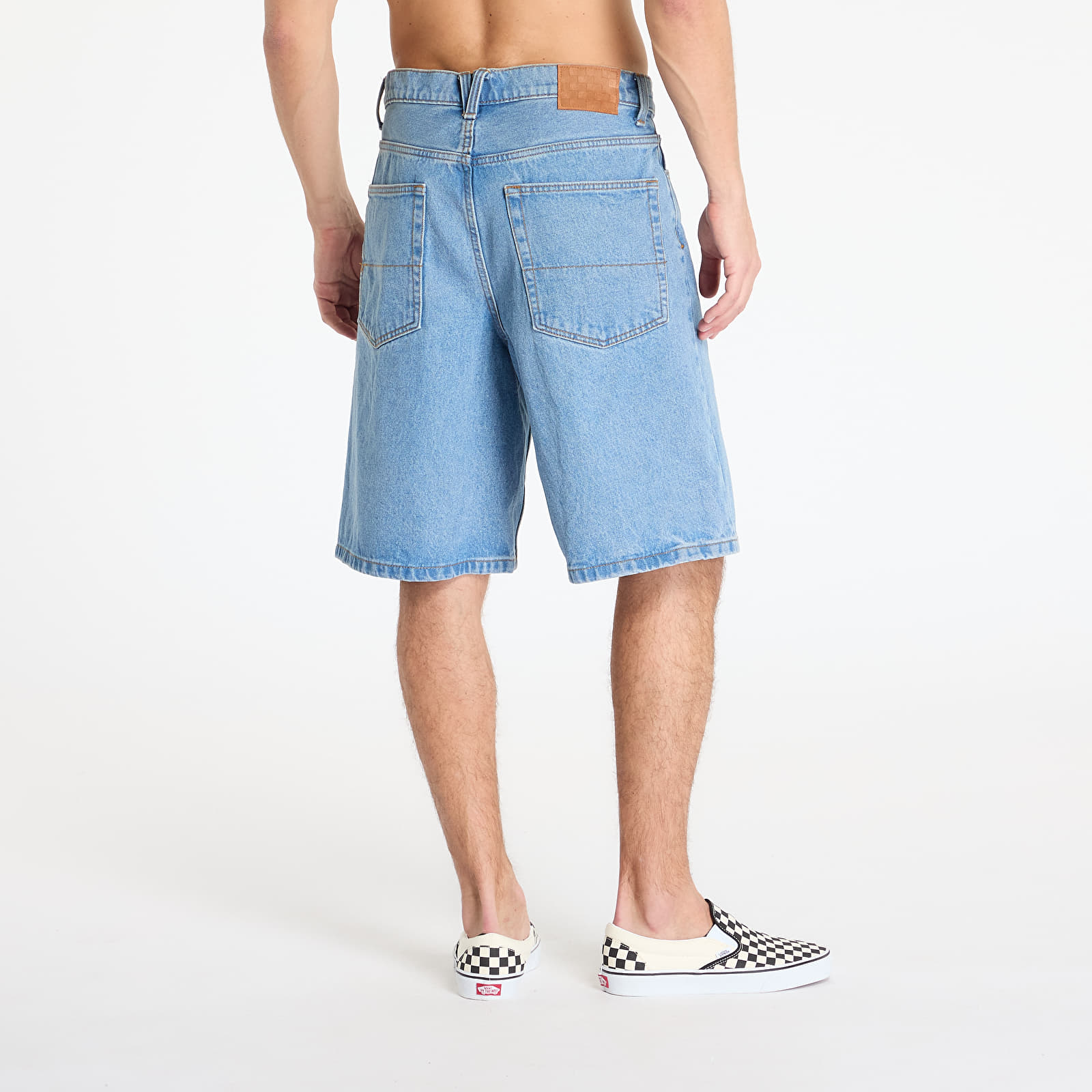 Pantalones cortos Vans Check-5 Baggy Denim Shorts Blue