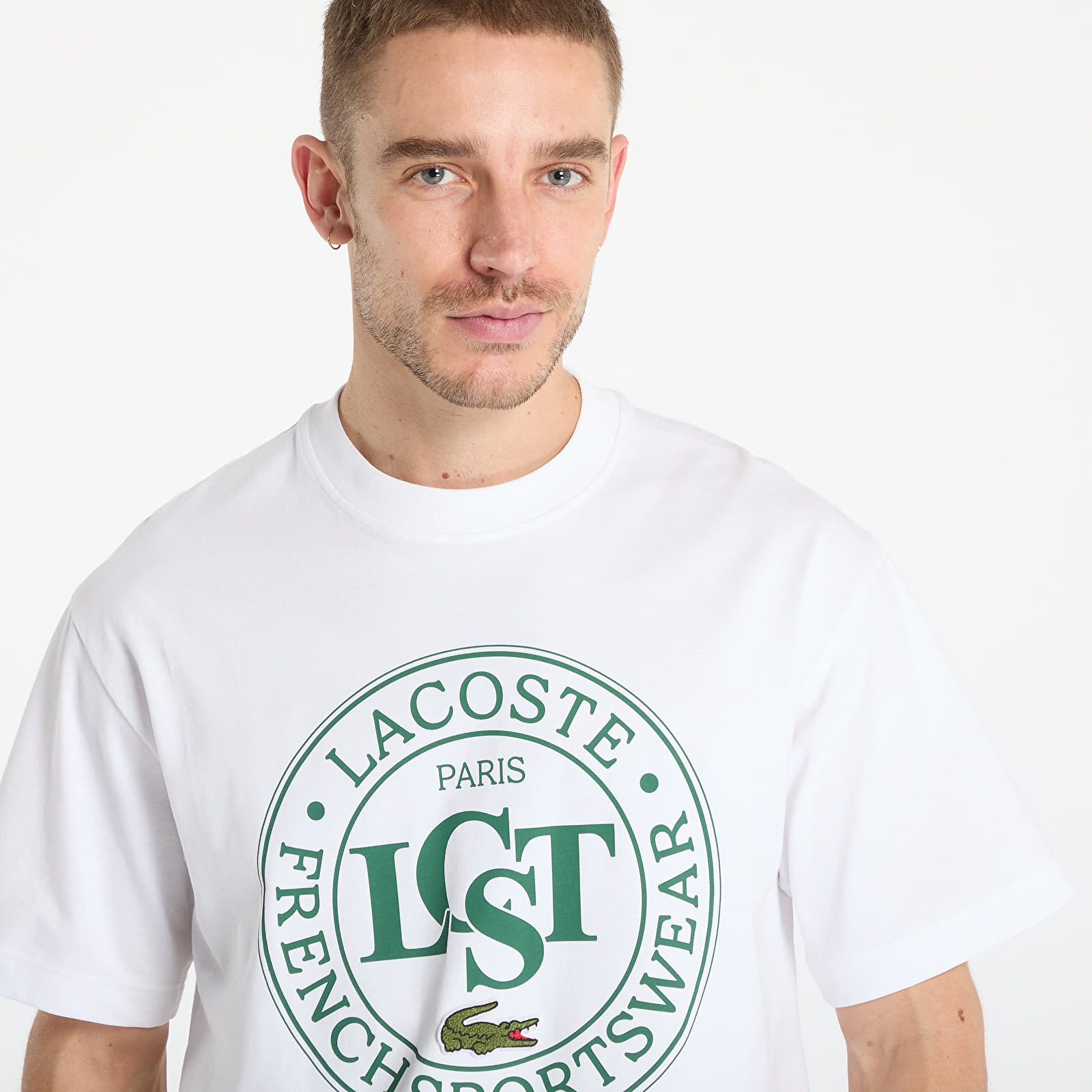 Camisetas LACOSTE Heavy T-shirt White