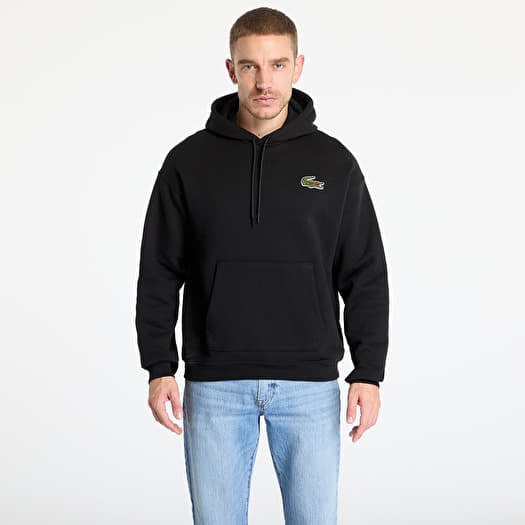 Sweatshirt LACOSTE Non Brushed Fleece Black