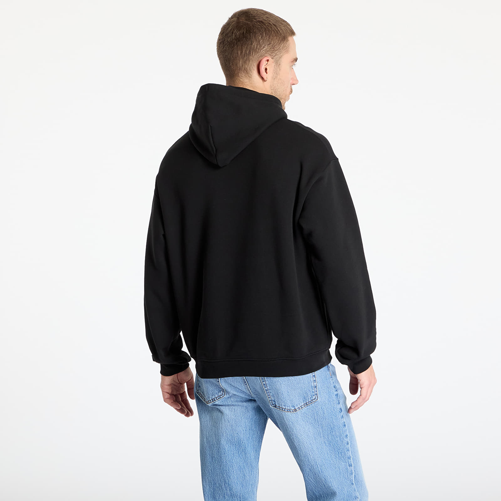 Sudaderas LACOSTE Non Brushed Fleece Black