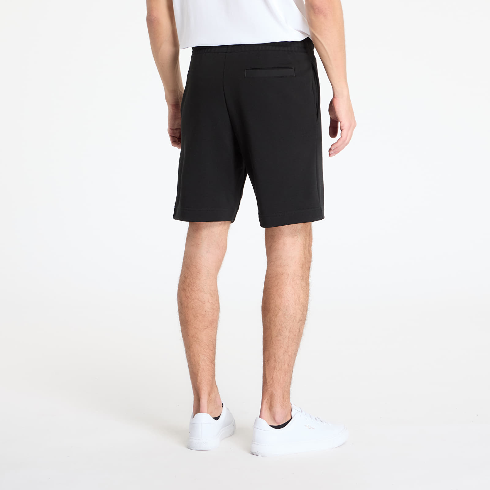 Pantalones cortos LACOSTE Non Brushed Fleece Shorts Black