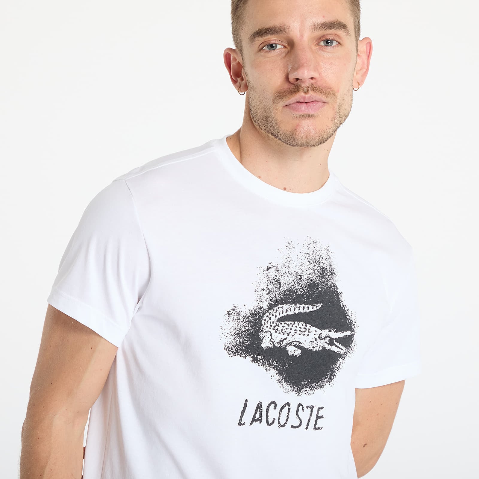 LACOSTE T-shirt LACOSTE Technical T-shirt White XL - 2