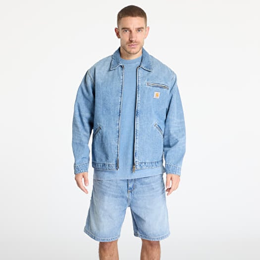 Kabát Carhartt WIP OG Detroit Jacket UNISEX Blue Burst Washed