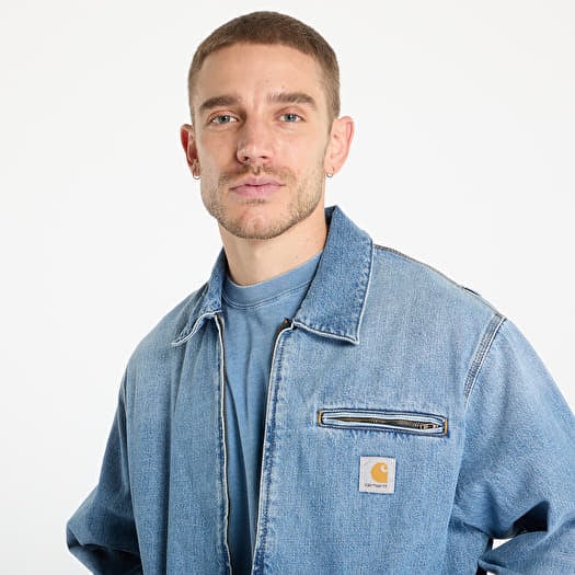 Carhartt WIP OG Detroit Jacket UNISEX Blue Burst Washed | Queens