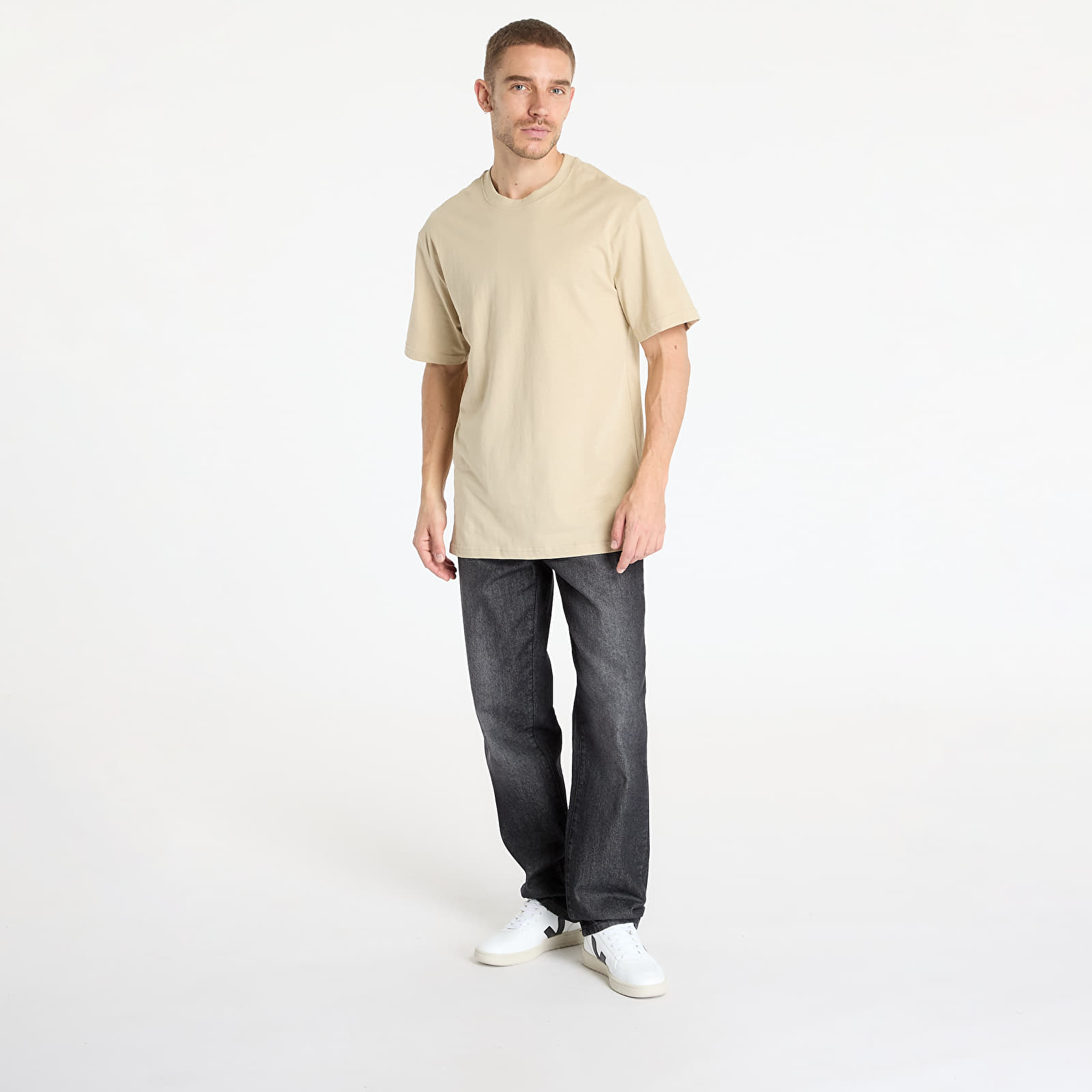 Koszulki Urban Classics Tall Tee Beige