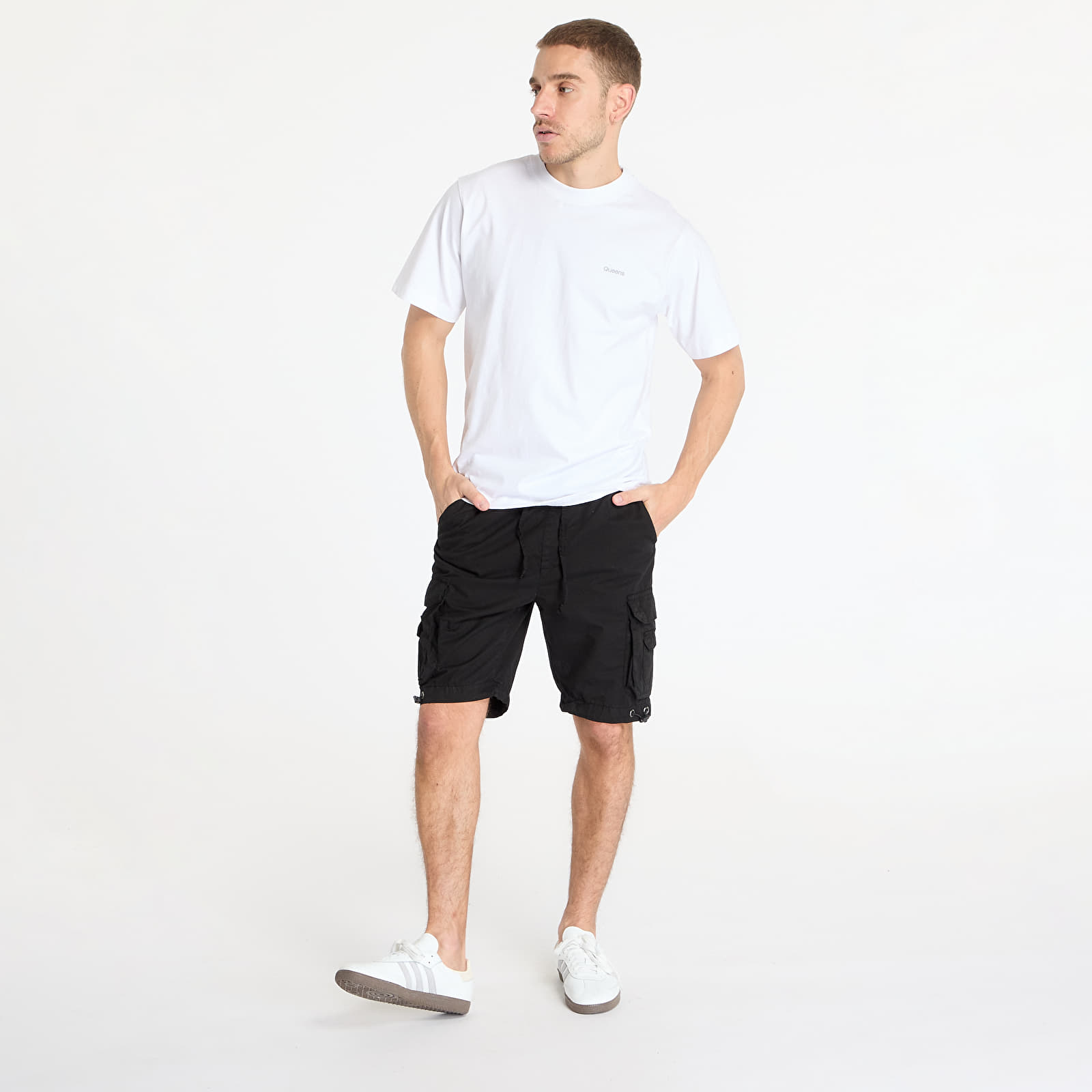 Shorts Urban Classics Double Pocket Cargo Short Black